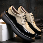 Rivaro Retro Leather Derbies