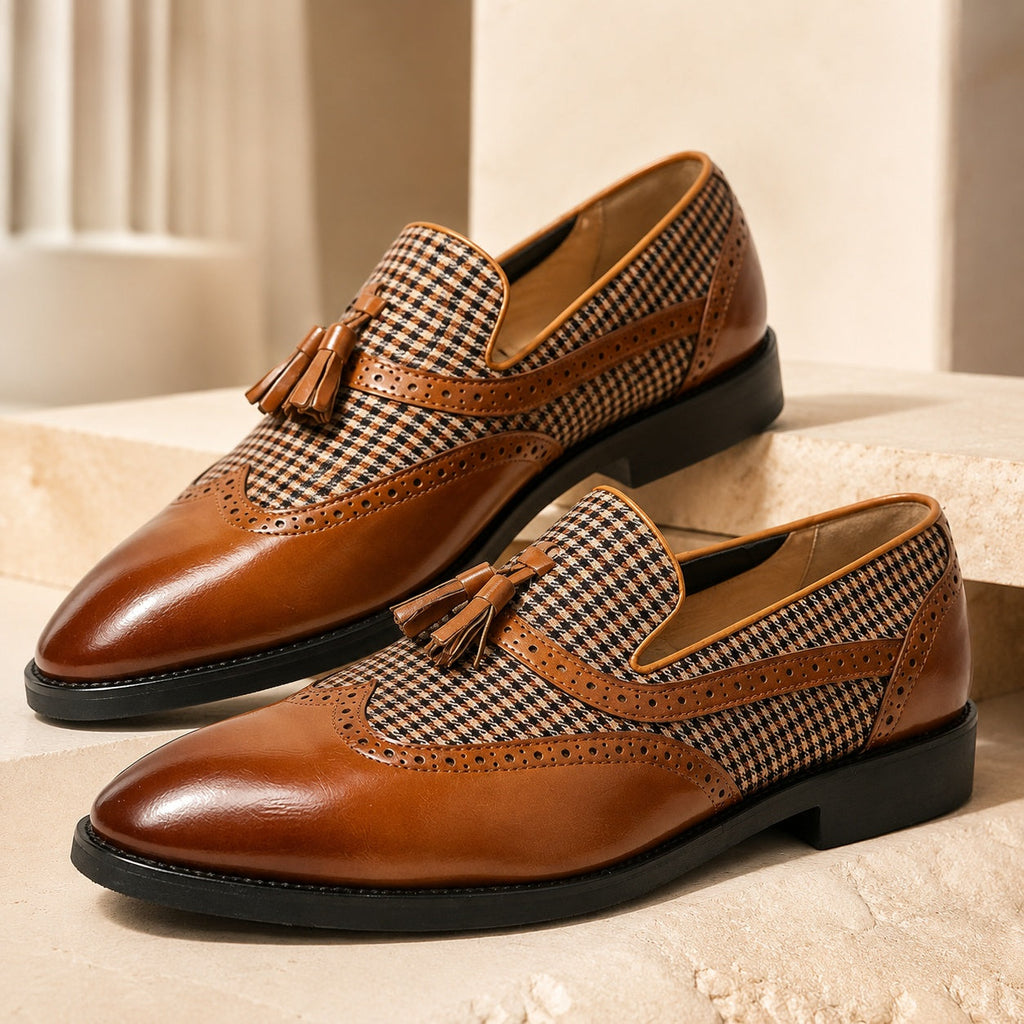 Men's Retro Tassel Loafers