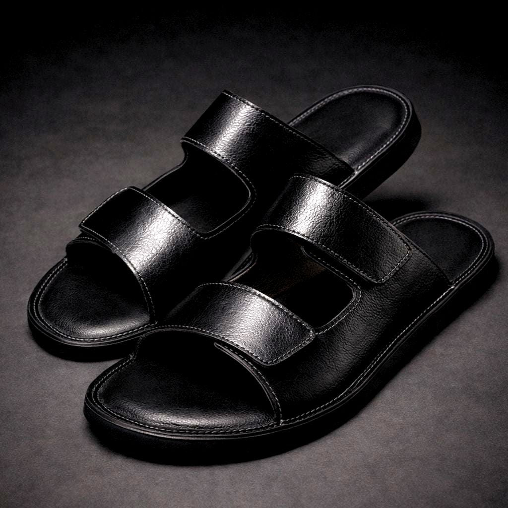 Armando Leather Slides