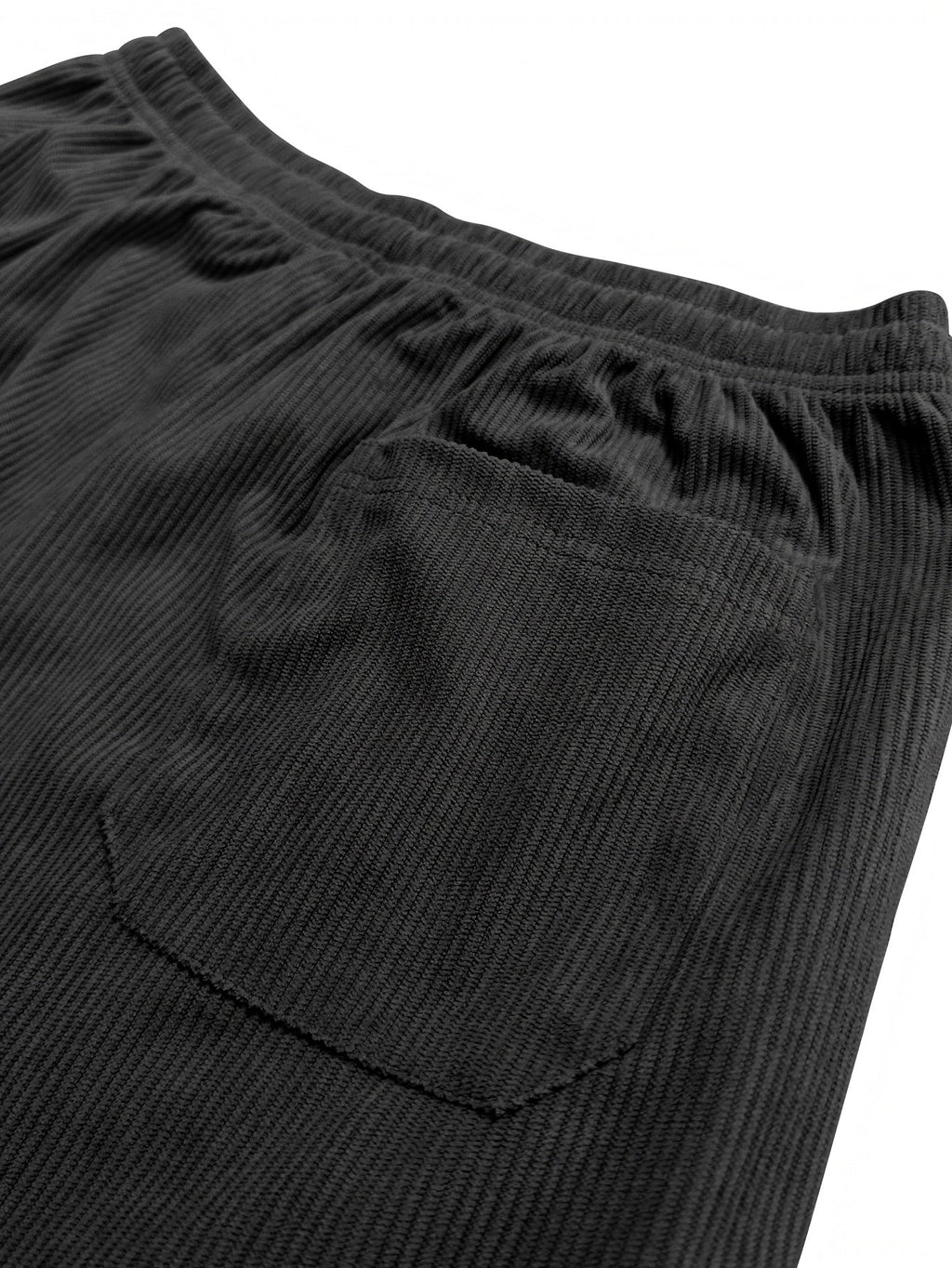 Corduroy Pants Drawstring Waist