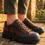 Vintage Thick Sole Leather Shoes