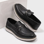 Oxford Shoes with Metal Accent