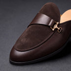 Premium Suede Slip-On Mules