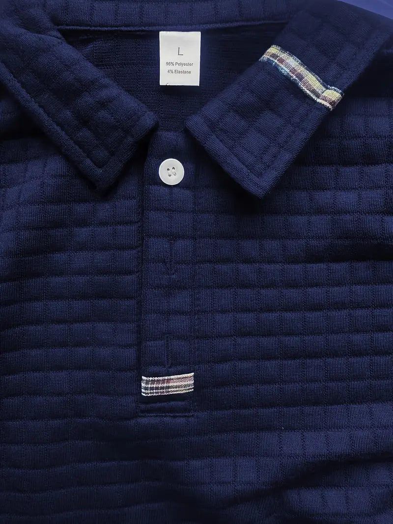 Textured Polo Shirt