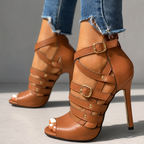 Peep Toe Stiletto High Heel