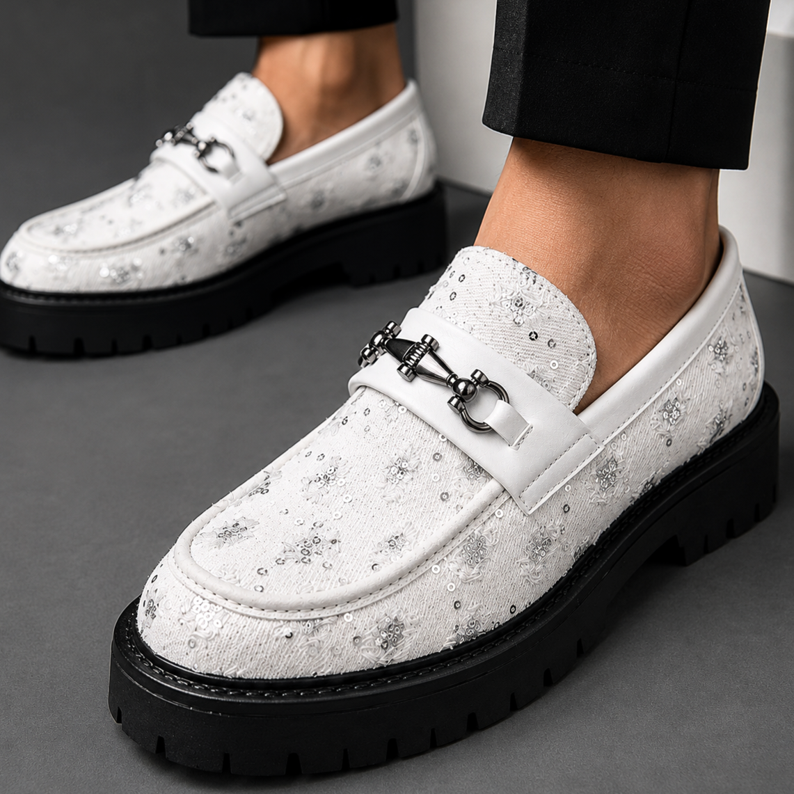 British Style Slip-On Leather