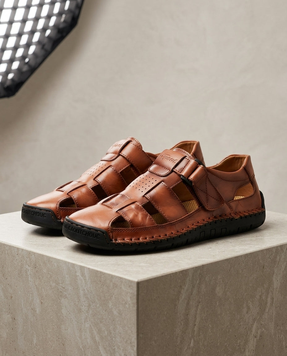 Sorrento Leather Fisherman Sandal