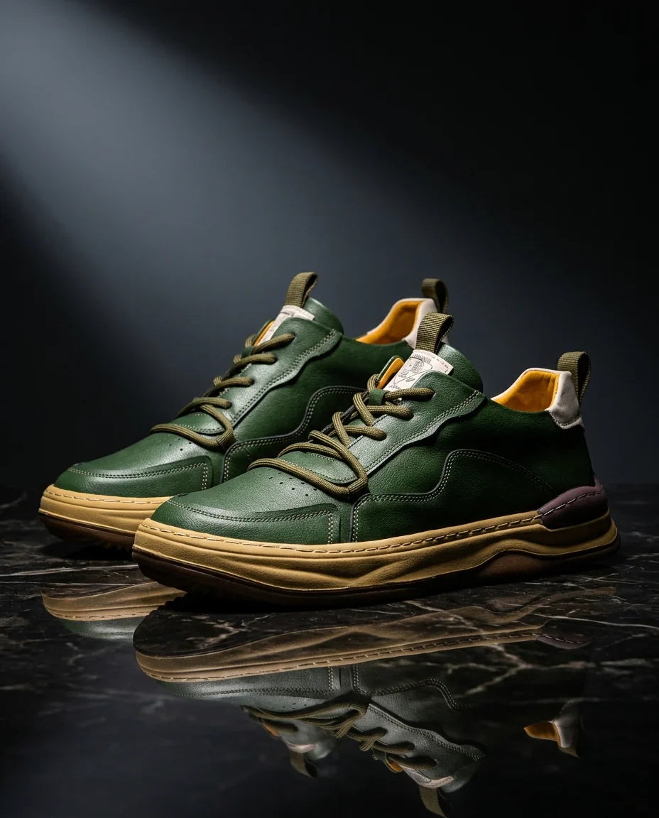 Thick Sole Outdoor Lace-Up