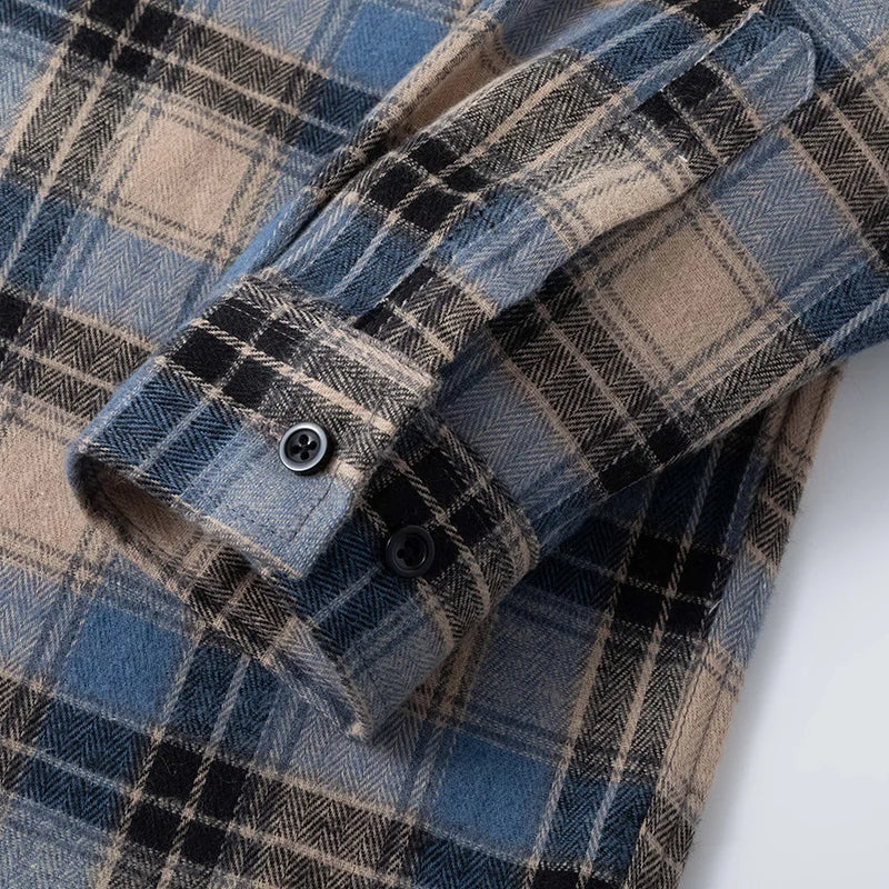 Vintage Plaid Flannel Shirt