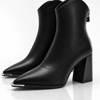 Elegant Pointed Toe Ankle Heel