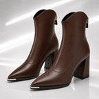 Elegant Pointed Toe Ankle Heel