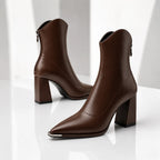 Elegant Pointed Toe Ankle Heel