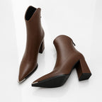 Elegant Pointed Toe Ankle Heel