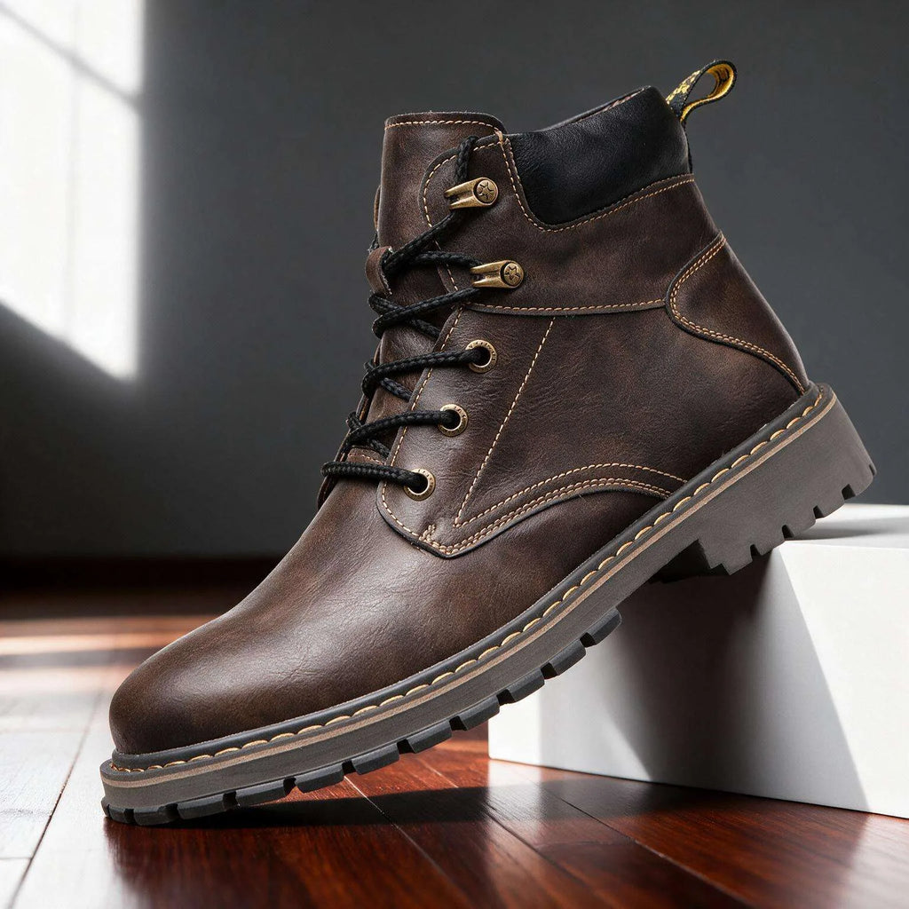 Men's Retro High-Top Boots