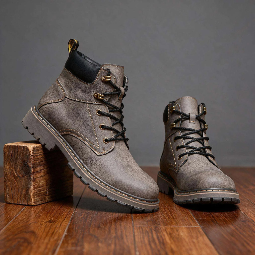 Men's Retro High-Top Boots