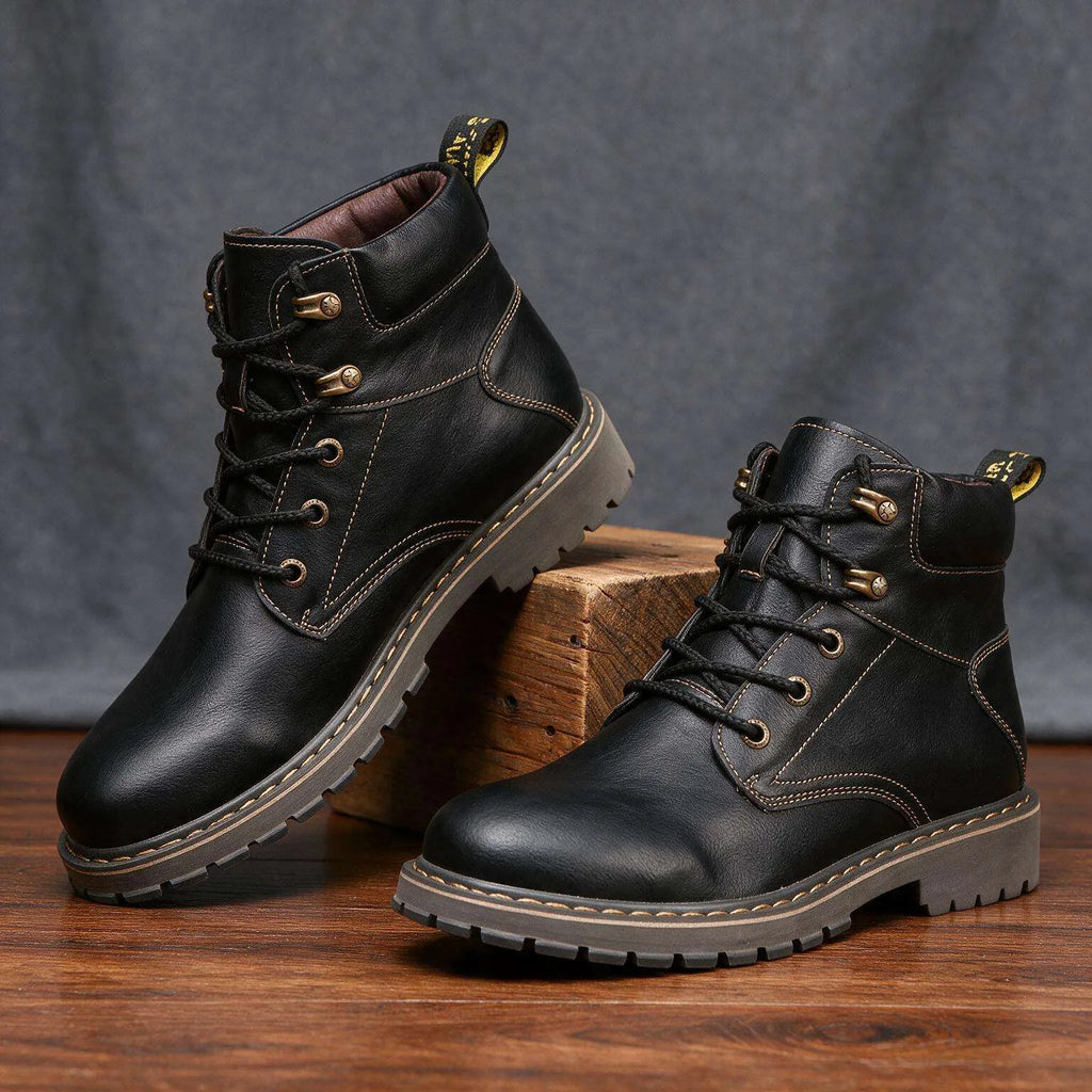 Men's Retro High-Top Boots