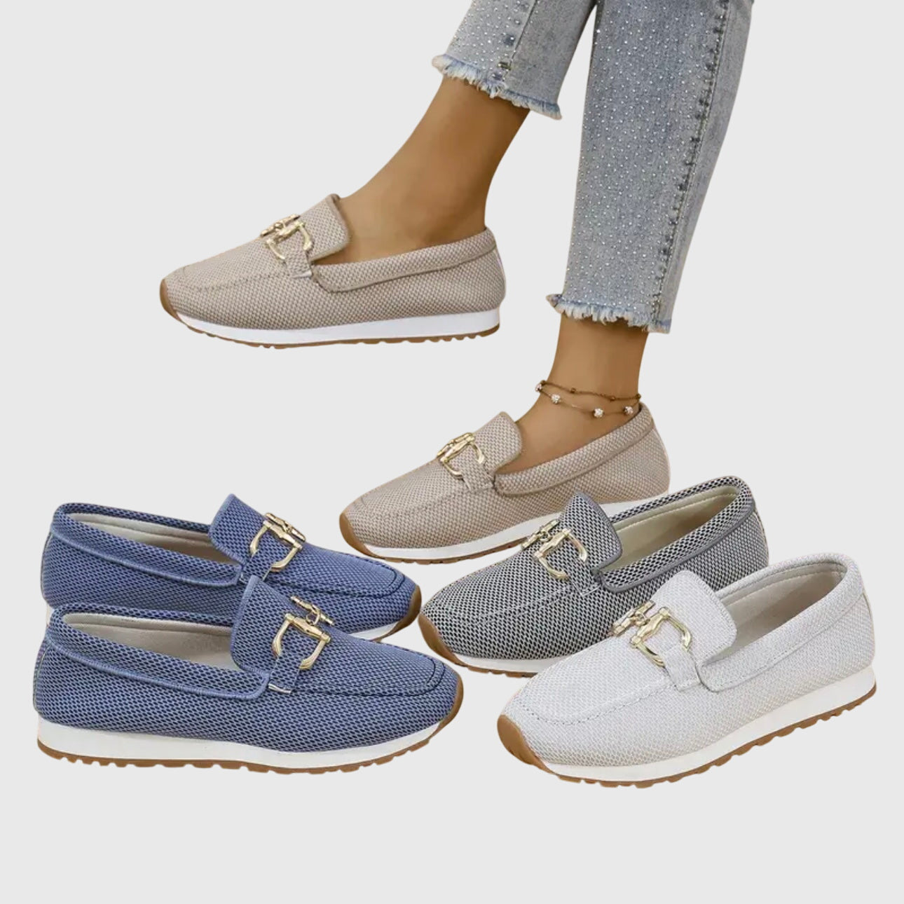 Slip-On Walking Flats