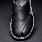 Stefano Leather Mules