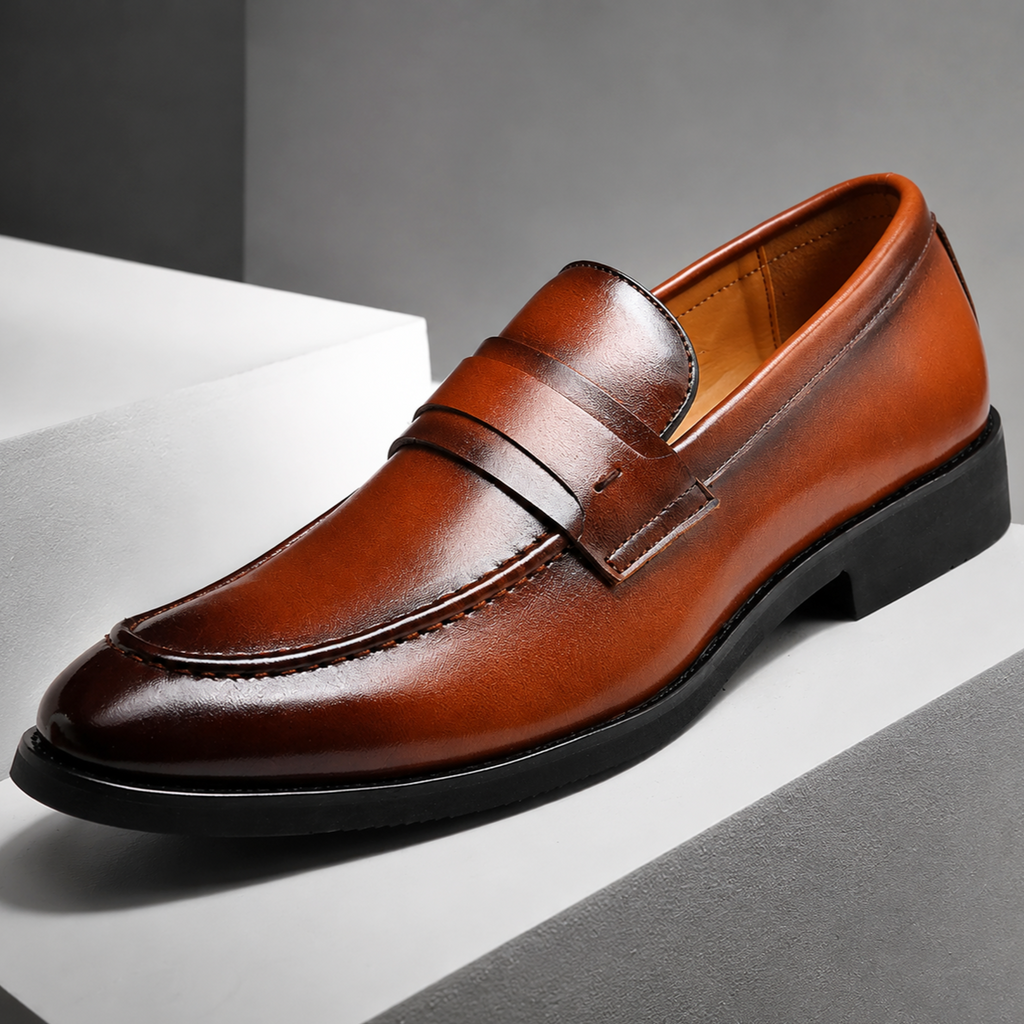 Pointed Toe Dress Loafers