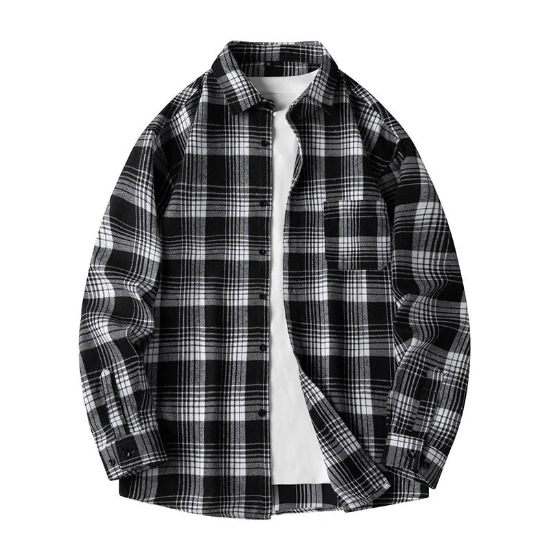 Vintage Plaid Flannel Shirt