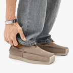Square Leather Slip-On Loafers