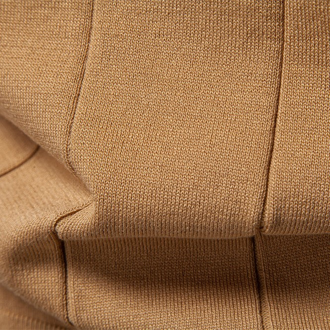 Tipped Cuff Zip Shirt