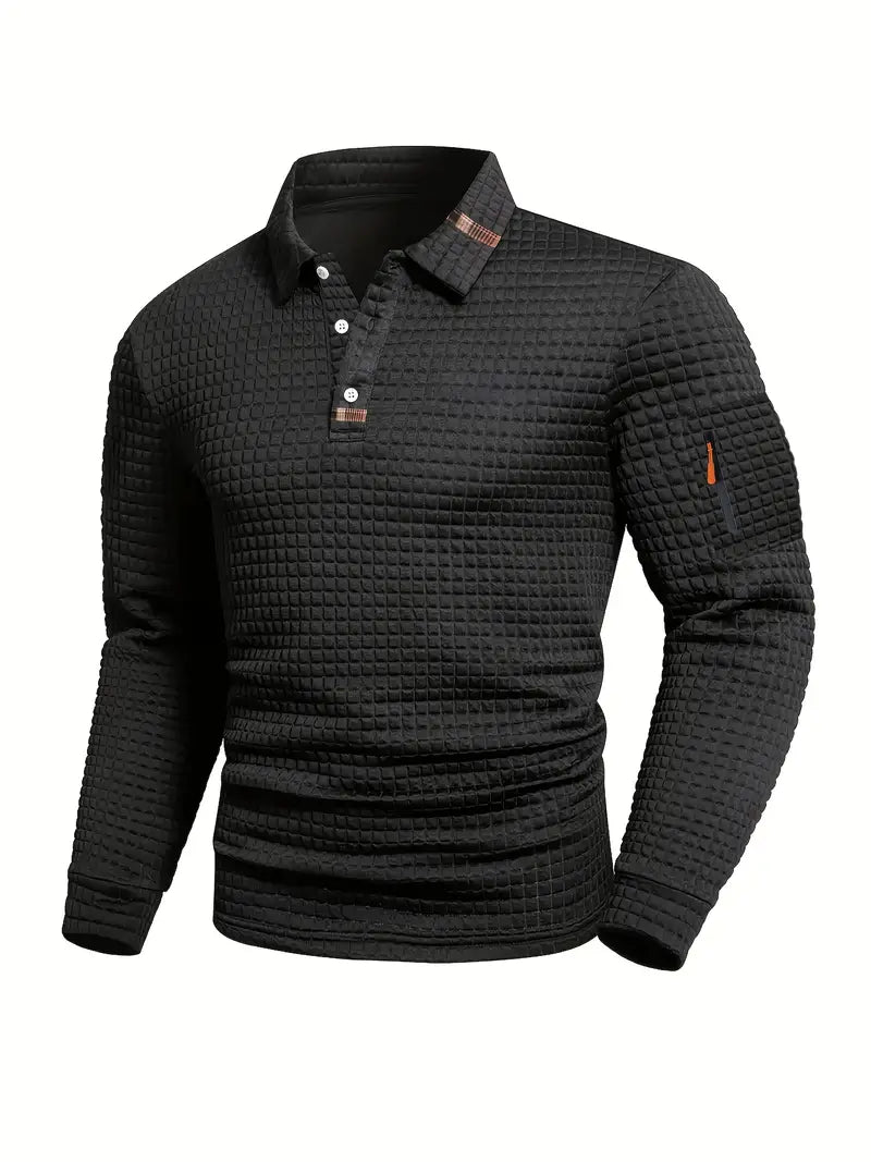 Textured Polo Shirt