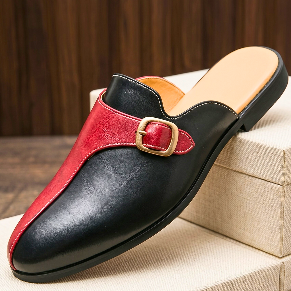 British Leather Slip Ons