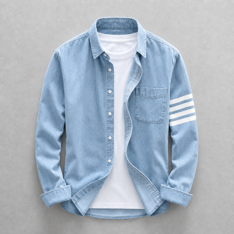 Oversized Denim Overshirt