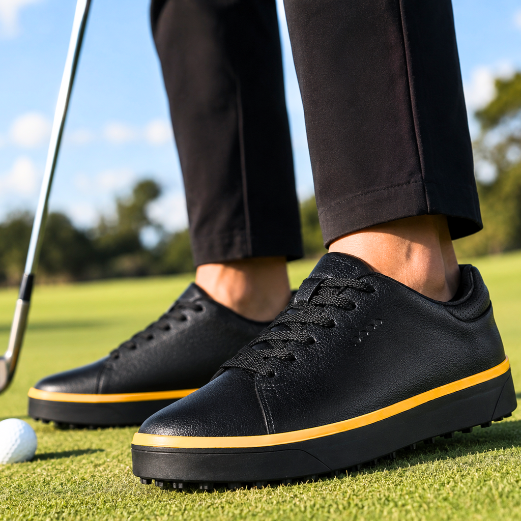 Wellington Leather Golf Sneakers