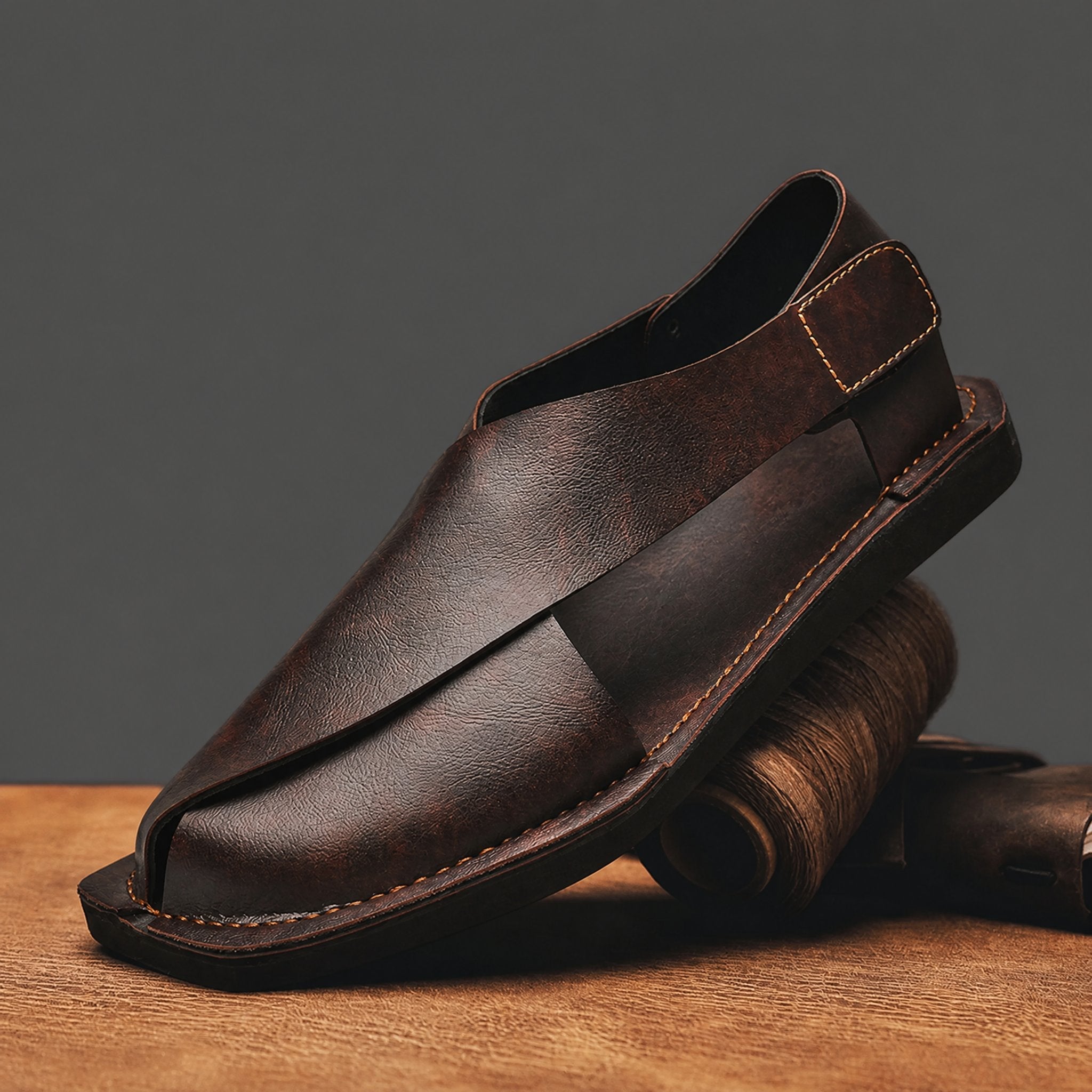 Handcrafted Wide-Toe Comfort