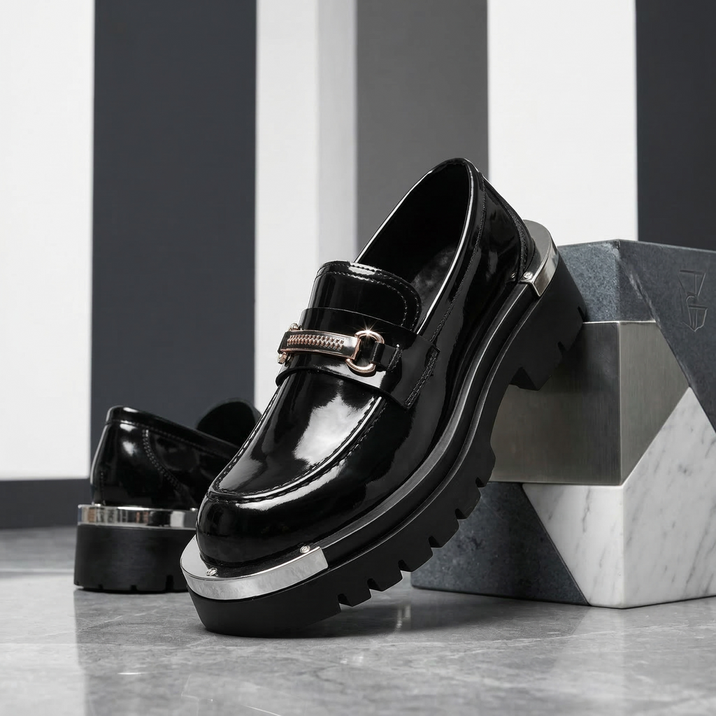 Maverick Leather Lug Derbies