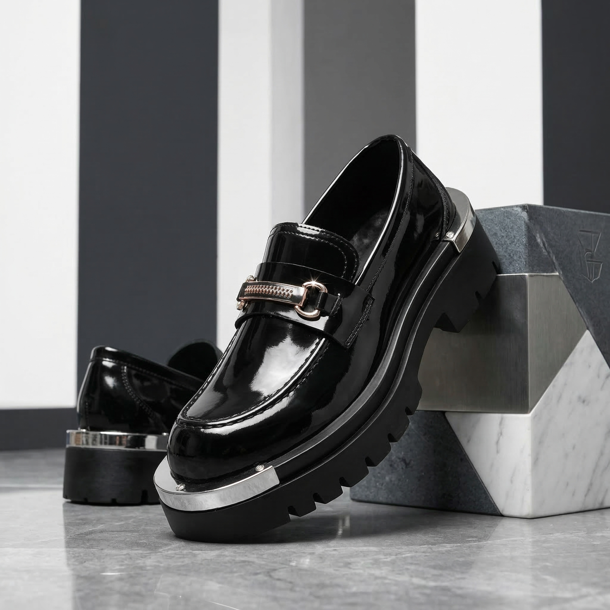 Maverick Leather Lug Derbies