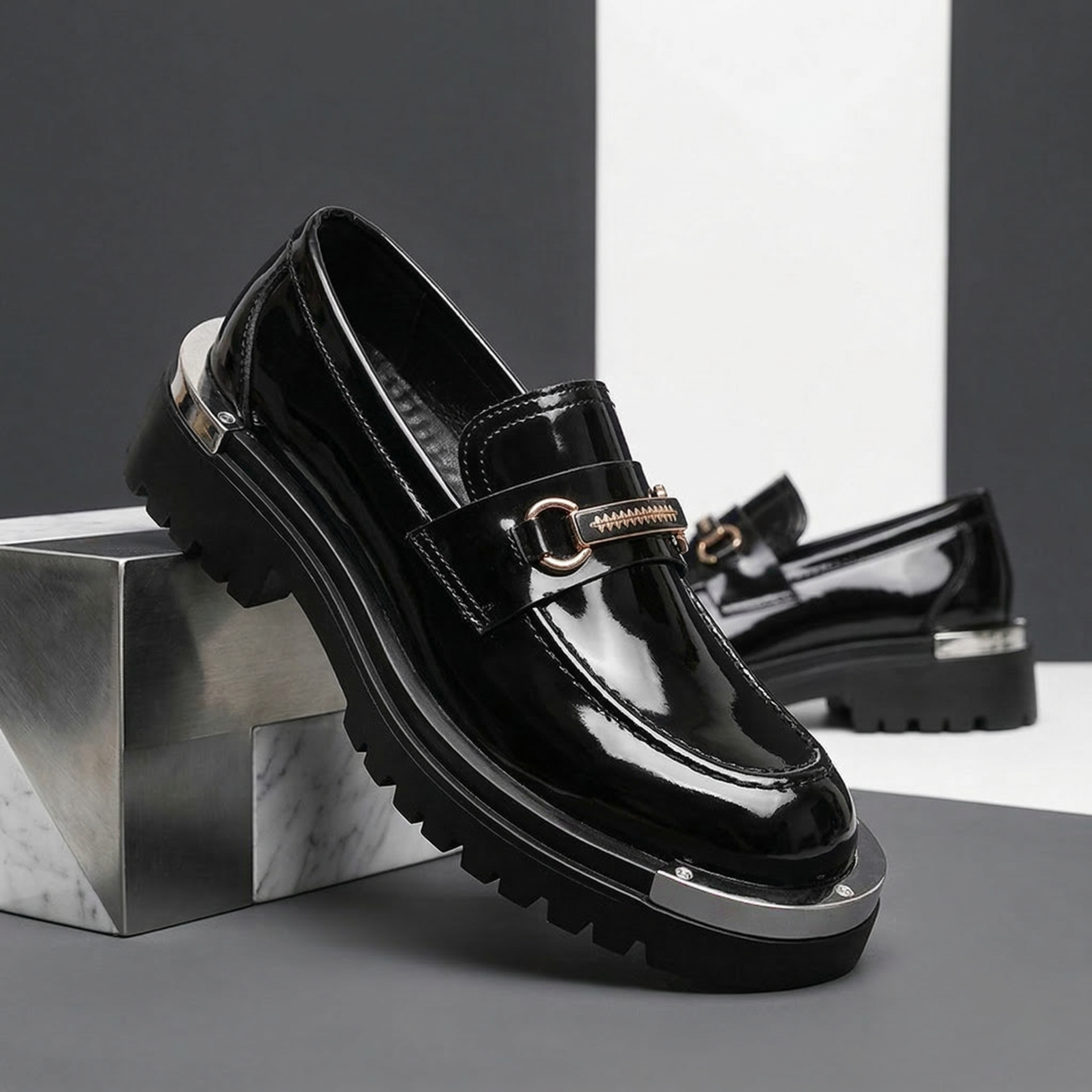 Maverick Leather Lug Derbies