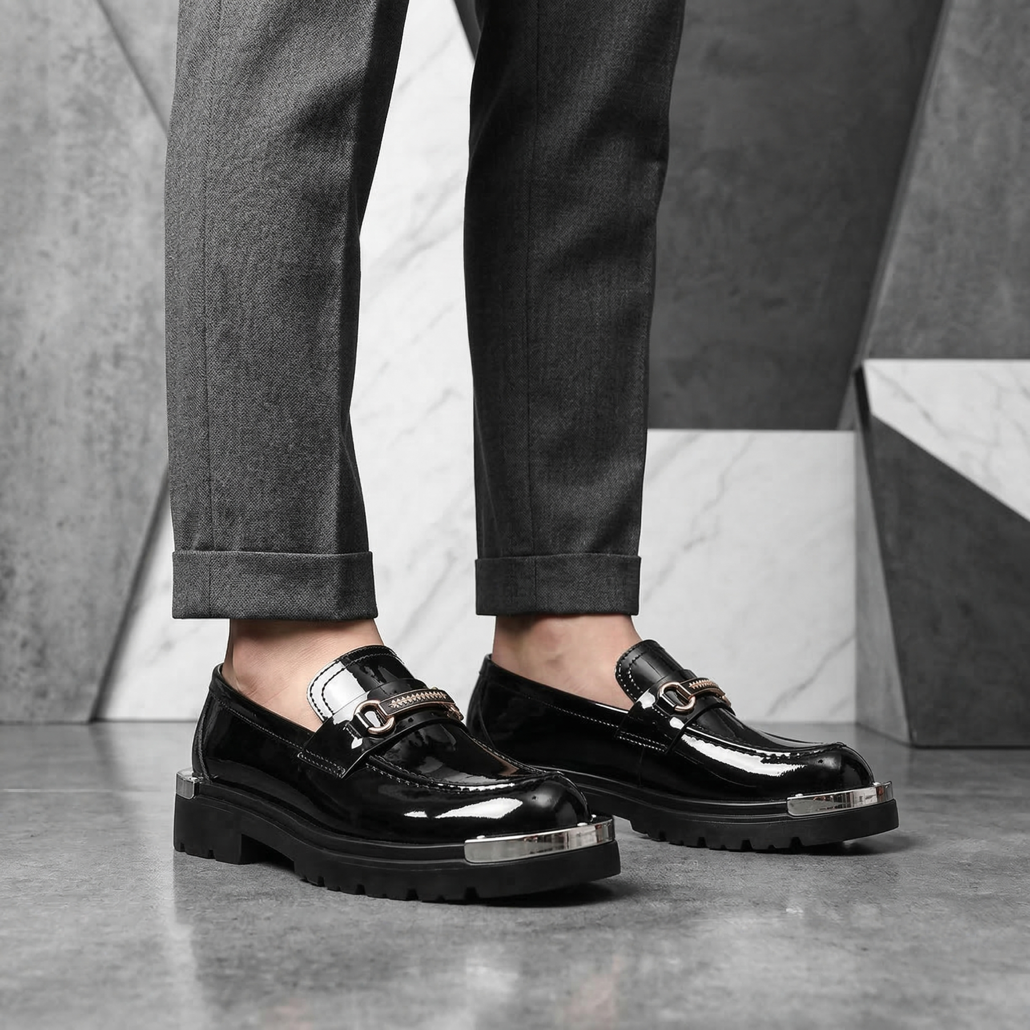 Maverick Leather Lug Derbies