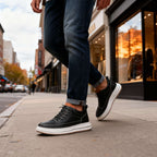 Robert Johnson Leather Sneakers