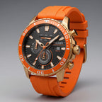 Quartz Silicone Strap Wristwatch