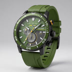 Quartz Silicone Strap Wristwatch
