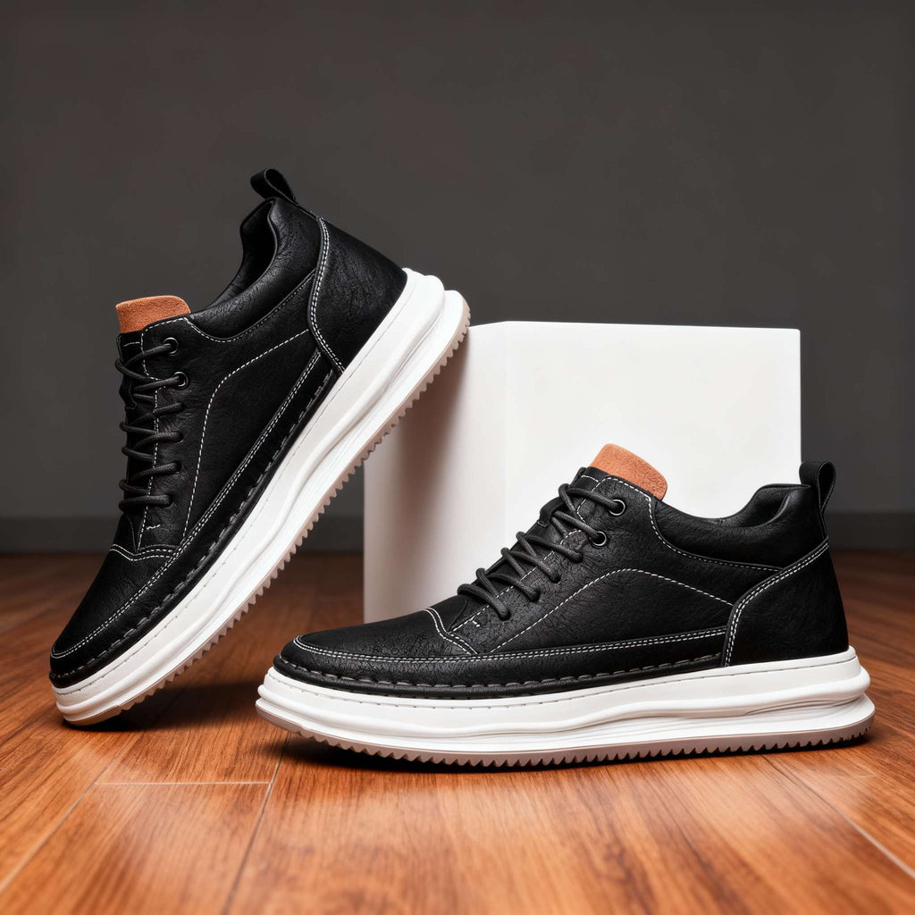 Robert Johnson Leather Sneakers
