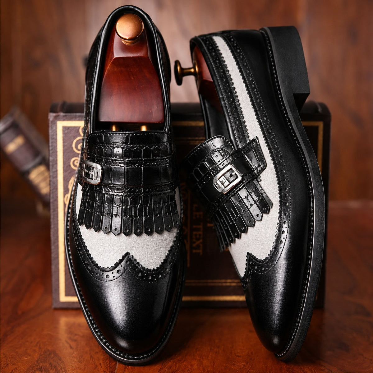 Pointed Toe Lefu Shoes