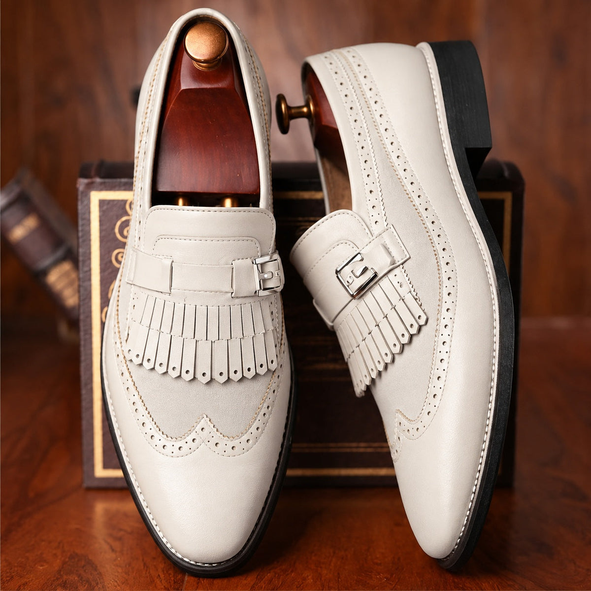 Pointed Toe Lefu Shoes