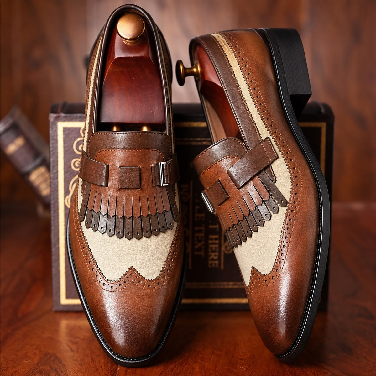Pointed Toe Lefu Shoes