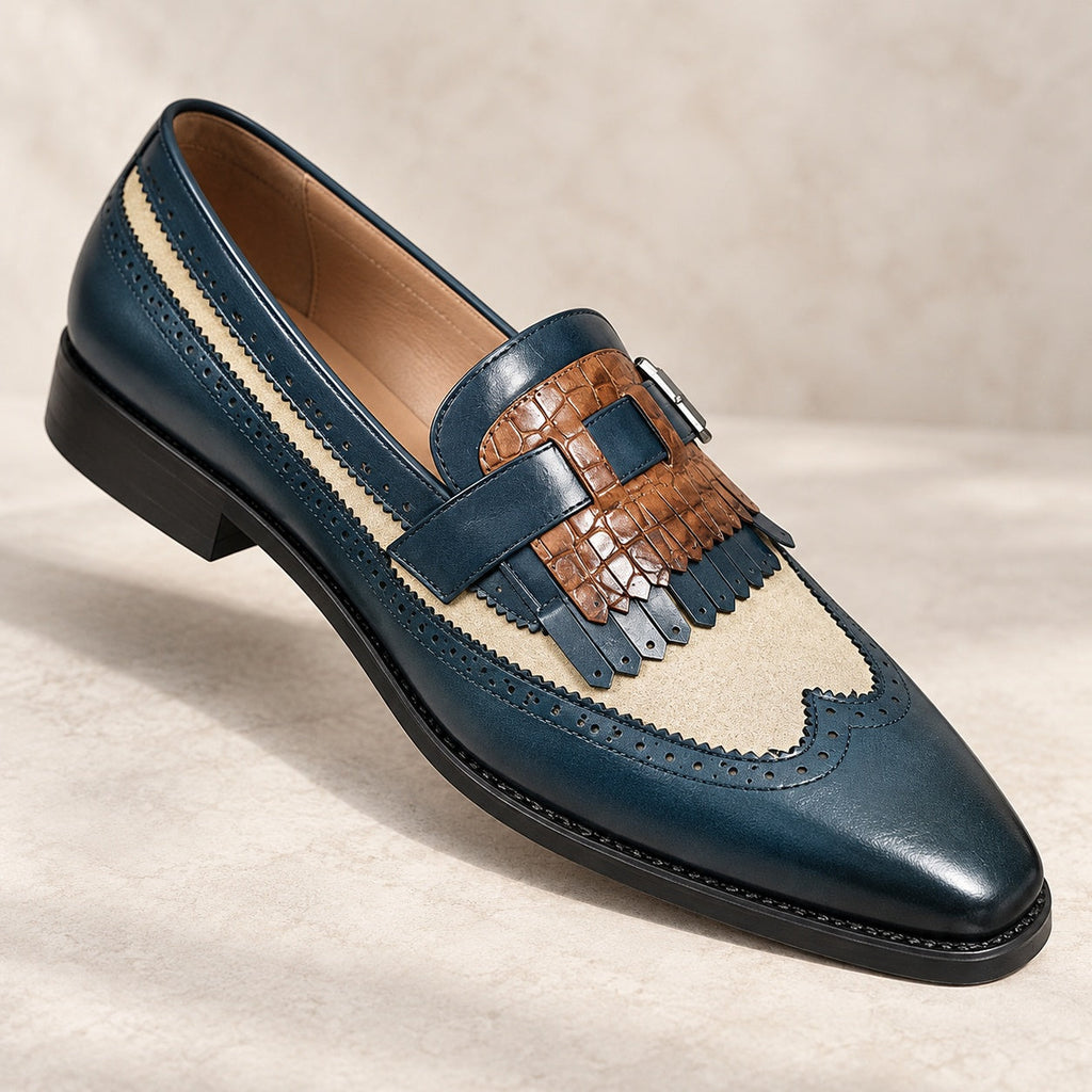 Pointed Toe Lefu Shoes