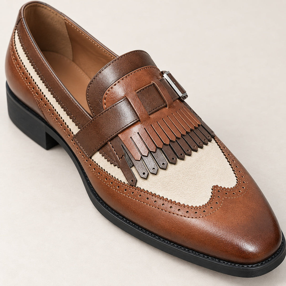 Pointed Toe Lefu Shoes