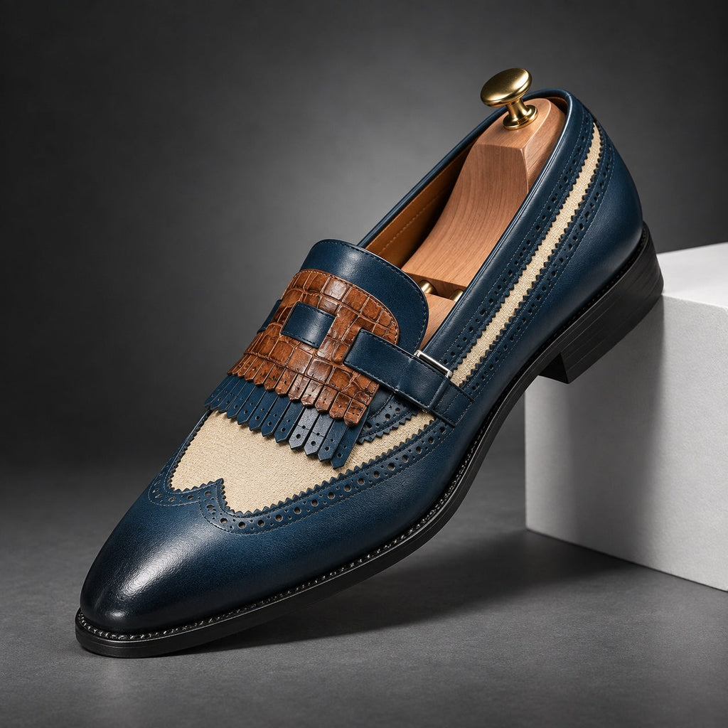 Pointed Toe Lefu Shoes