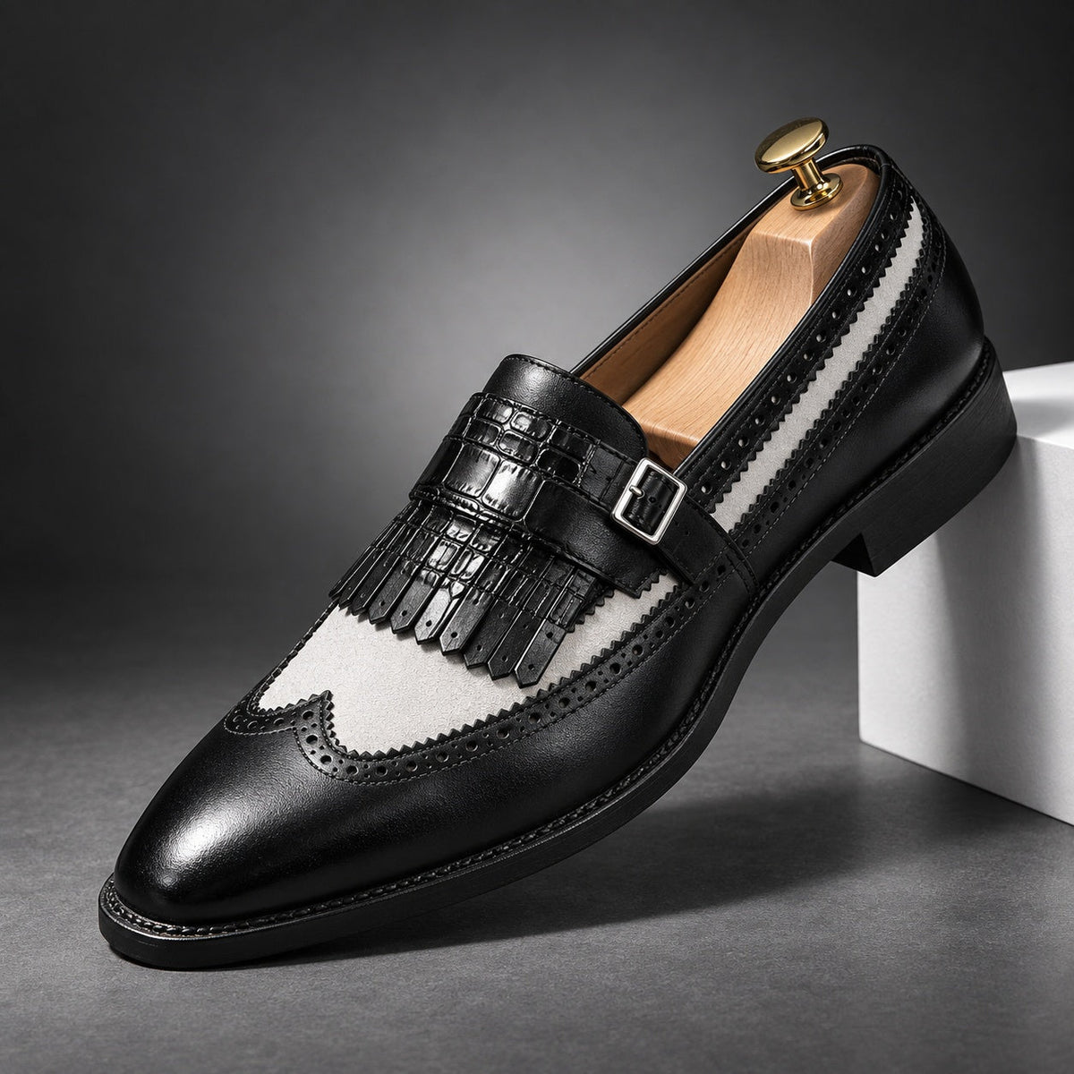 Pointed Toe Lefu Shoes
