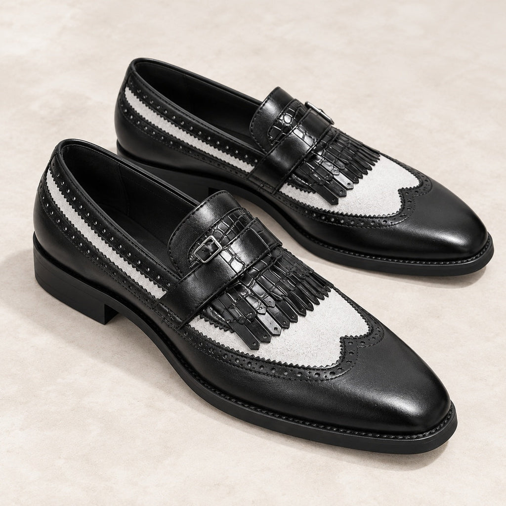 Pointed Toe Lefu Shoes