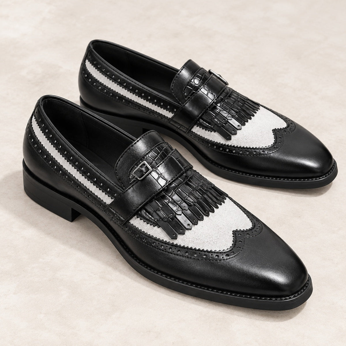 Pointed Toe Lefu Shoes