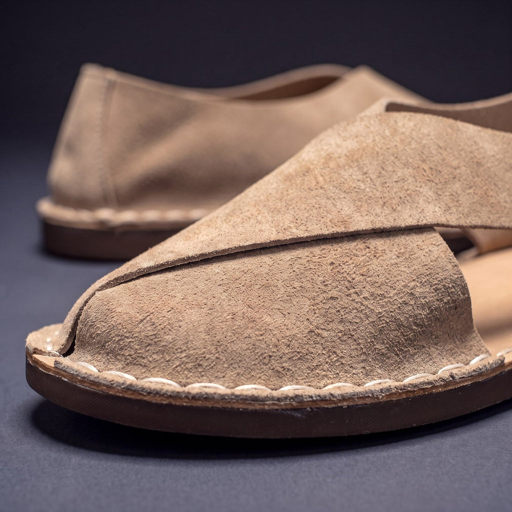 Handcrafted Cow Suede Sandals