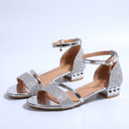Elegant Ankle Strap Summer Shoes